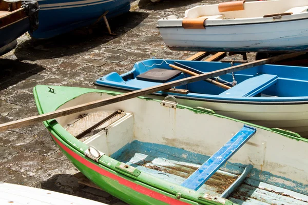 Рибальські човни — стокове фото