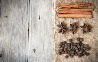 Retro baharat arka plan