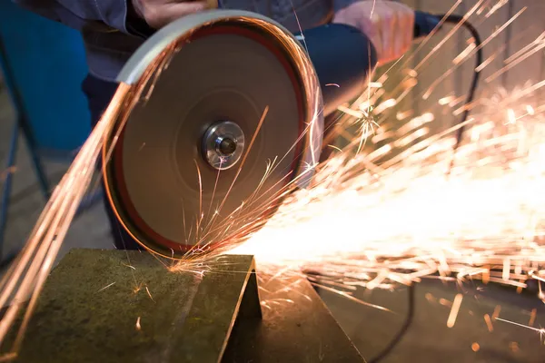 Work circular saw — Stock Photo, Image