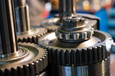 metal Dişliler yakın çekim