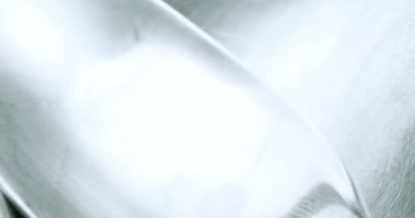 extreme close-up, detailed. stainless steel spoons and forks
