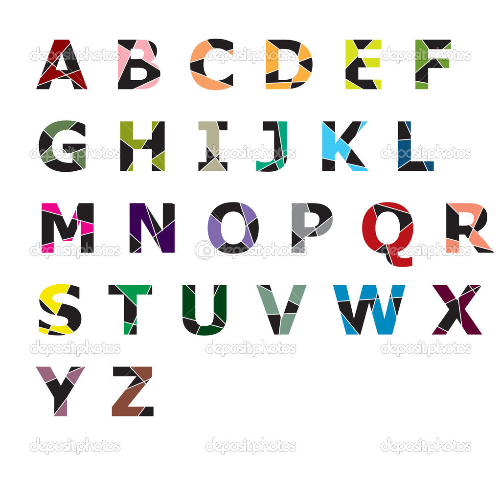 Creative alphabet — Stock Vector © dosunets #45254657