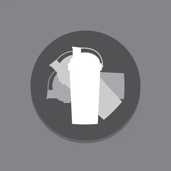 protein shaker amblemi