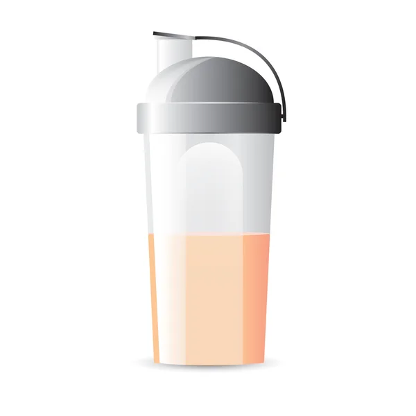 Izole protein shaker — Stok Vektör