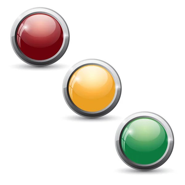Website buttons — Stockvector