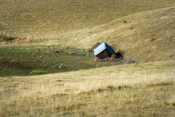 Old Abandoned Shack Mountains Obrazek Stockowy