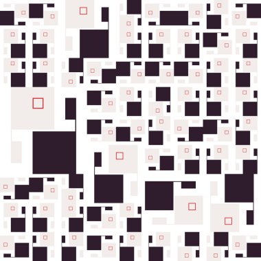 Tuhaf bilgisayar vektörlerinin üretken tasarım grafikleri soyut geometrik tasarım unsurları, ağ arka planı, poster sanatları, ön sayfa kapakları ve dijital baskılar için kullanışlı