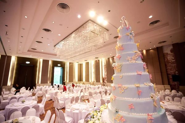 Dekorasi kue untuk upacara pernikahan — Stok Foto