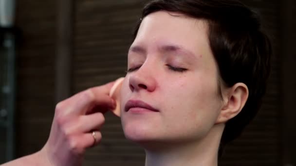 Make-up — Stockvideo