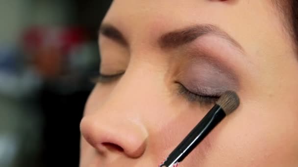 Make-up — Stockvideo