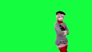 bir duvar MIME temizler