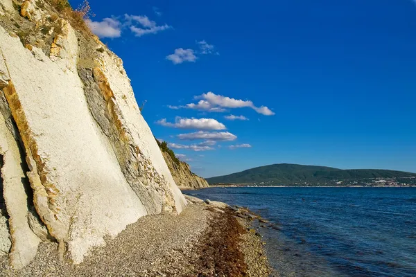 Ακτές της Μαύρης Θάλασσας στο Γκελεντζίκ, Ρωσία — Φωτογραφία Αρχείου