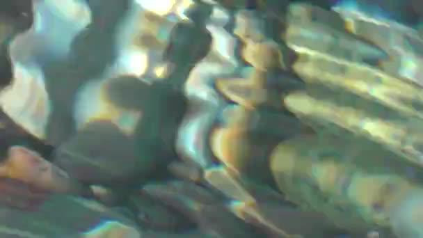 Agua salada de mar clara — Vídeos de Stock