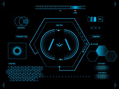 fütüristik kullanıcı arabirimi hud