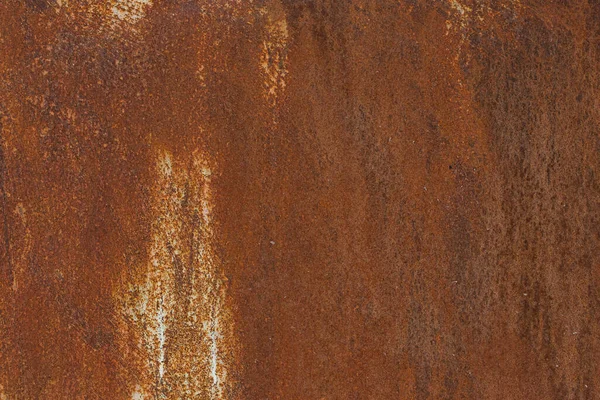 Macro Fragment Van Donkere Versleten Roestige Metalen Muur Textuur Grunge — Stockfoto