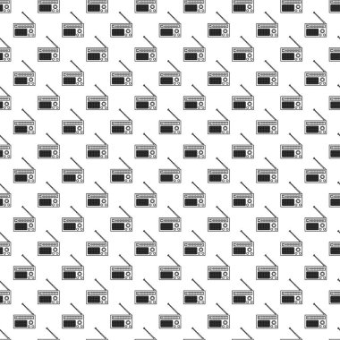 Kusursuz klasik radyo oynatıcı modeli arkaplanı