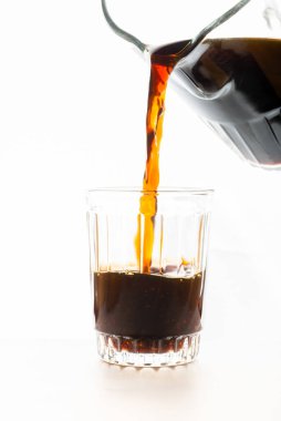 İzole edilmiş Sosis Yığını Beyaz Arkaplanda.