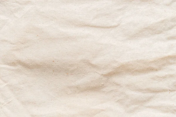 Cotton Muslin Fabric Textile Unbleached Background Blank Wallpaper Your Design — 图库照片