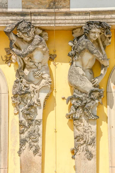 Сан Суси Дворец Историческое Здание Построенное Фридрихом Великим Летний Дворец — стоковое фото