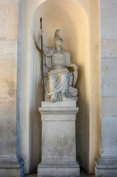 Berlin Tyskland 2016 Staty Del Brandenburger Tor Som Byggdes 1700 — Stockfoto