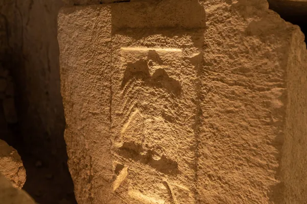以色列基里亚特提冯Bet She Arim的棺材洞穴里有石棺 — 图库照片