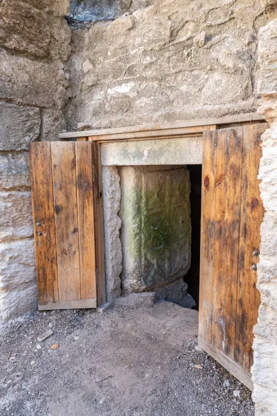 Die Tora Arche Höhle Auf Dem Menora Höhlengelände Bet She — Stockfoto