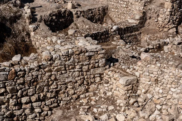 Stad Van David Archeologische Site Buurt Van Oude Stad Jeruzalem — Stockfoto