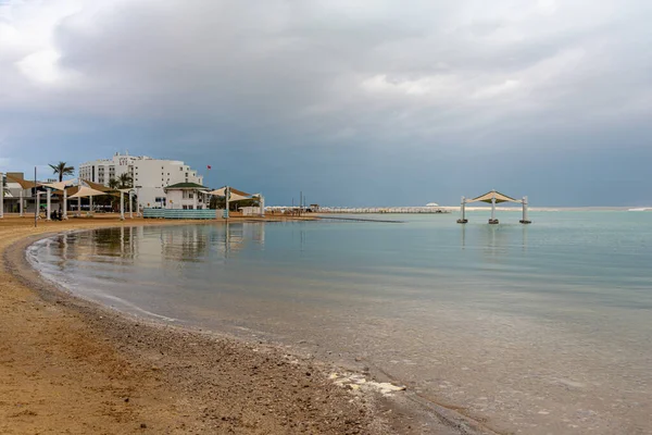 Holt Tenger Izrael 2022 Február Dead Sea Ein Bokek Hotel — Stock Fotó