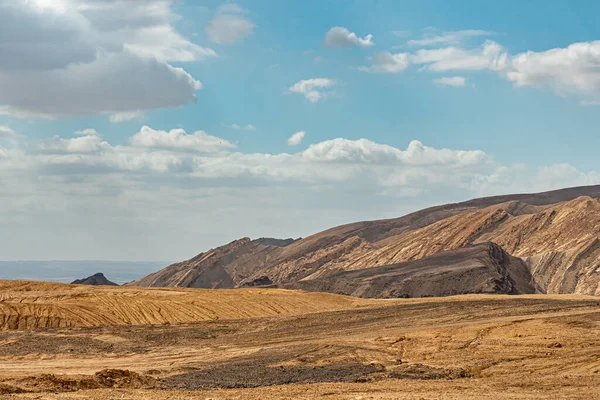 Hermoso Paisaje Del Desierto Del Negev Sur Israel — Foto de Stock