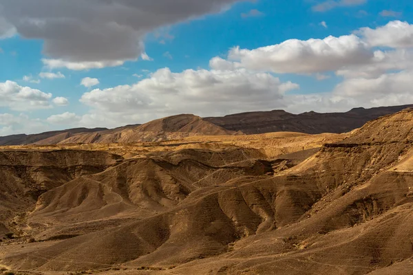 Güney İsrail 'deki Negev Çölü' nün güzel manzarası 