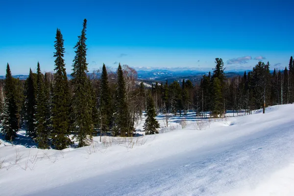 View from the pass. — Stock Photo, Image