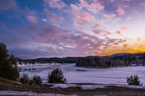 The wonderful sunset. — Stock Photo, Image