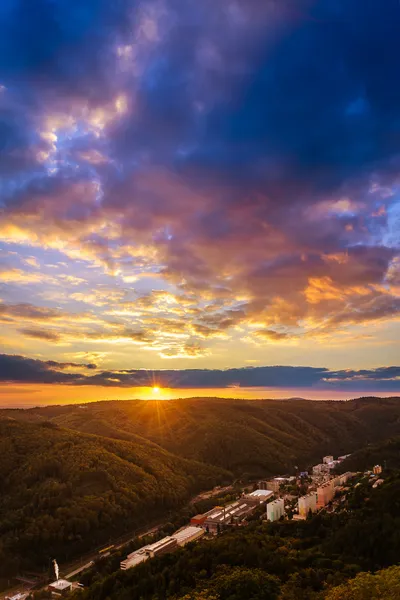 Valley sunset 2 — Stock Photo, Image