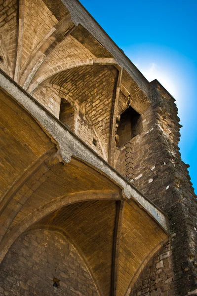 Rovine di Chateauneuf-du-Pape — Foto Stock