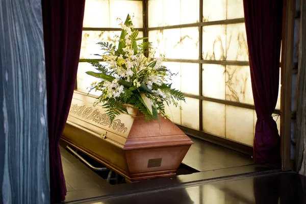 Coffin. Fotos de stock