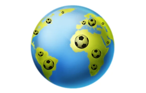 Football world cup concept — Stock Photo, Image