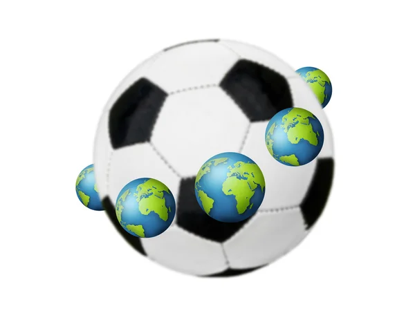 Voetbal concept — Stockfoto