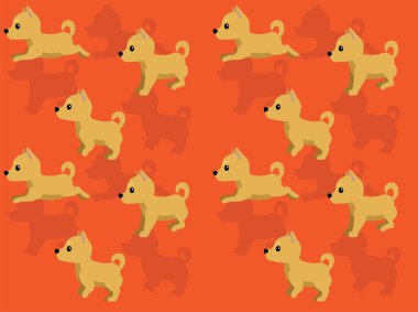 Hayvan Animasyon Dizisi Carolina Köpek Çizgi Filmi Vektörü Kusursuz Duvar Kağıdı