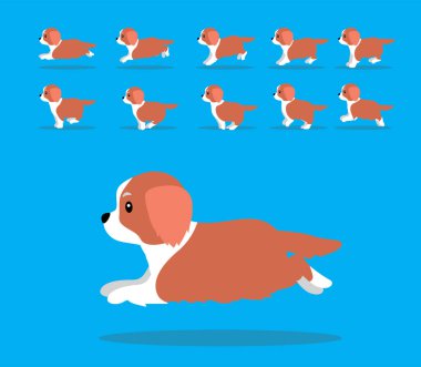 Hayvan Animasyon Dizisi Köpek Avustralya Çoban Köpeği Çizgi Filmi Vektörü Kahverengi Ceket