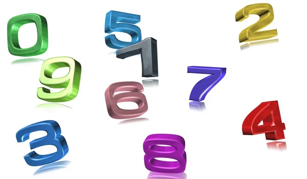 Numbers — Stock Photo, Image