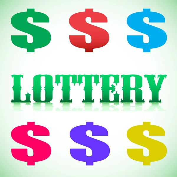 Lottery — Stock Vector