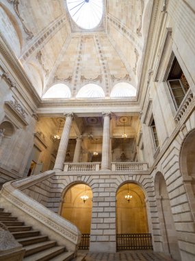 Inside of the Opera house with stairs