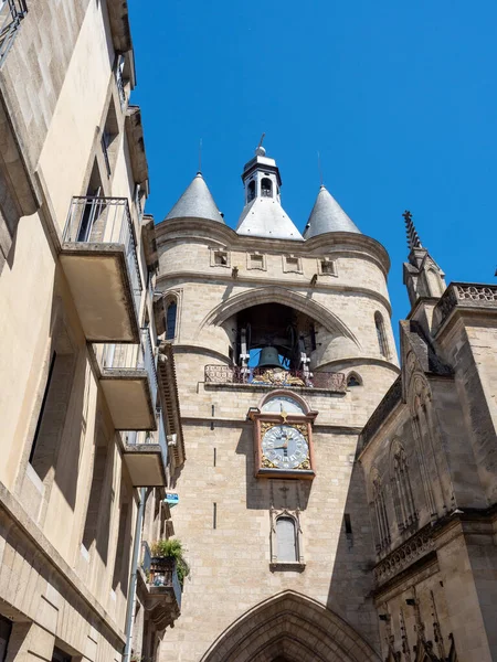 La Grosse Cloche or Big Bell Tower is ancient tower in the centre of Bordeaux city in France