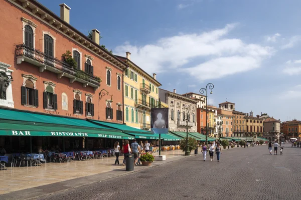 Verona vista de rua — Fotografia de Stock