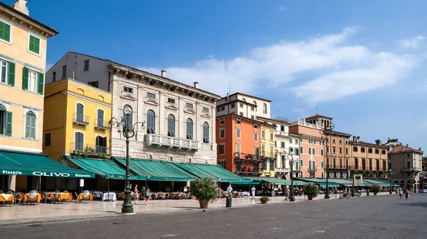 Verona vista de rua — Fotografia de Stock