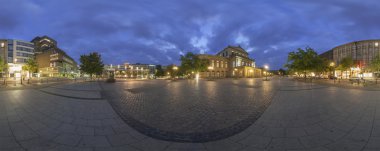 Staatsoper Hannover. 360 Degree Panorama. clipart