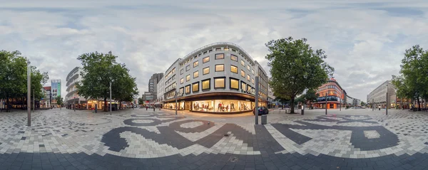 Piazza della mostra mondiale a Hannover. Panorama . — Foto Stock