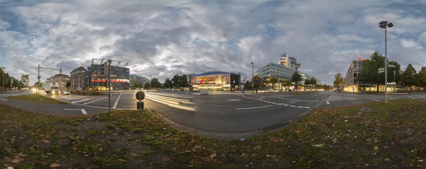 Aegi plaza i hannover. 360 graders panorama. — Stockfoto