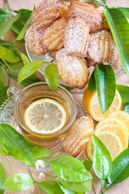 çay limonlu kurabiye