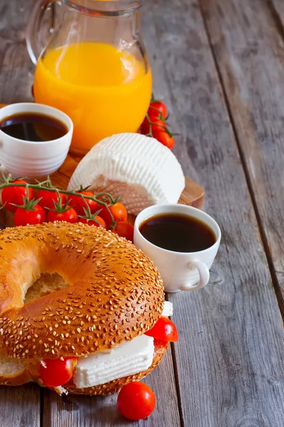 Trasfondo del desayuno israelita — Foto de Stock